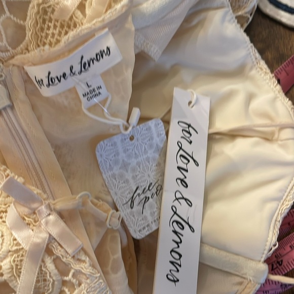 For Love & Lemons Coco Lace Mini Dress - Picture 9 of 10